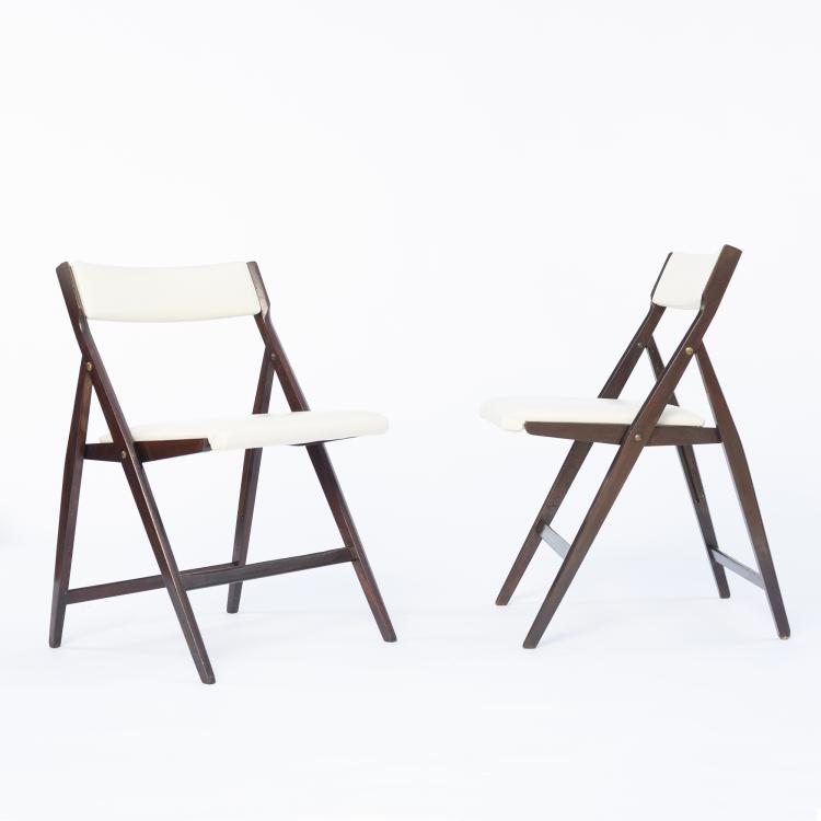 Bild 1 zu Objekt, Set of two folding chairs '320' - 'Eden', 1959, Gio Ponti, Reguitti, Fratelli, Brescia, 154A 109