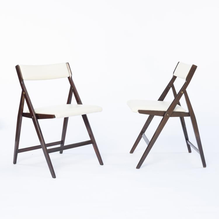 Bild 2 zu Objekt, Set of two folding chairs '320' - 'Eden', 1959, Gio Ponti, Reguitti, Fratelli, Brescia, 154A 109