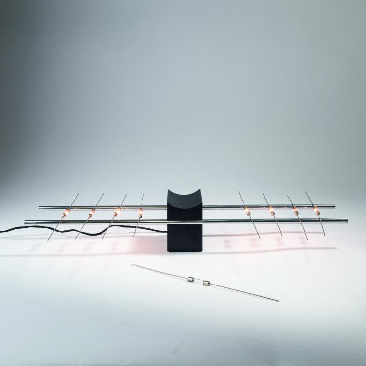 Hauptbild zu Objekt, '7+' table light, 1969, Theodore Waddell,Dante Bandini, Zanotta, Nova Milanese, 155A 155