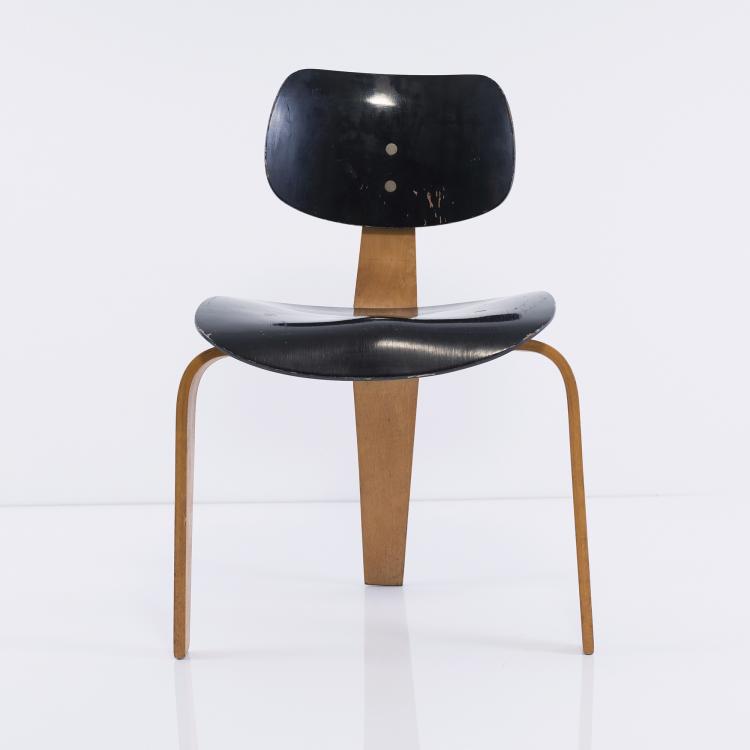 Hauptbild zu Objekt, Stuhl 'SE 42', 1949/50, Egon Eiermann, Spieth Holztechnik, Esslingen, 154A 68