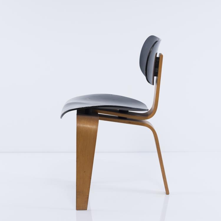 Bild 2 zu Objekt, Stuhl 'SE 42', 1949/50, Egon Eiermann, Spieth Holztechnik, Esslingen, 154A 68