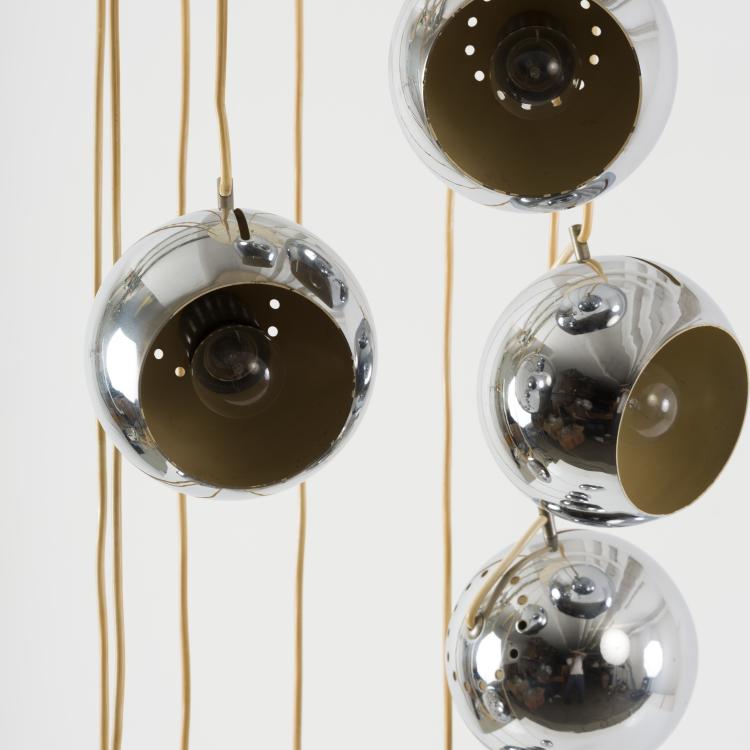 Bild 1 zu Objekt, Pendant light, 1950s, Goffredo Reggiani (attributed), Reggiani Illuminazione, Sovico, 155A 69