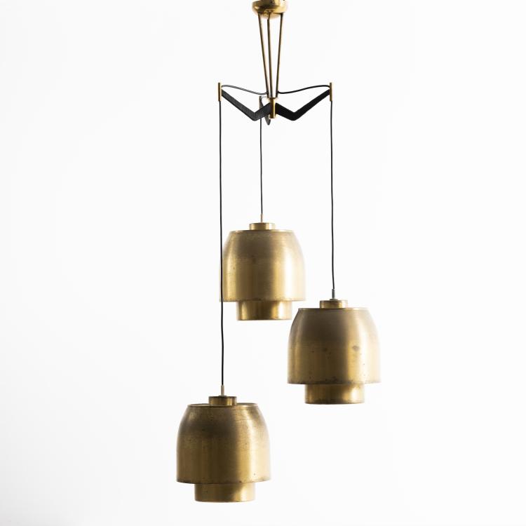 Hauptbild zu Objekt, Ceiling light, 1950s, Italien, 155A 30