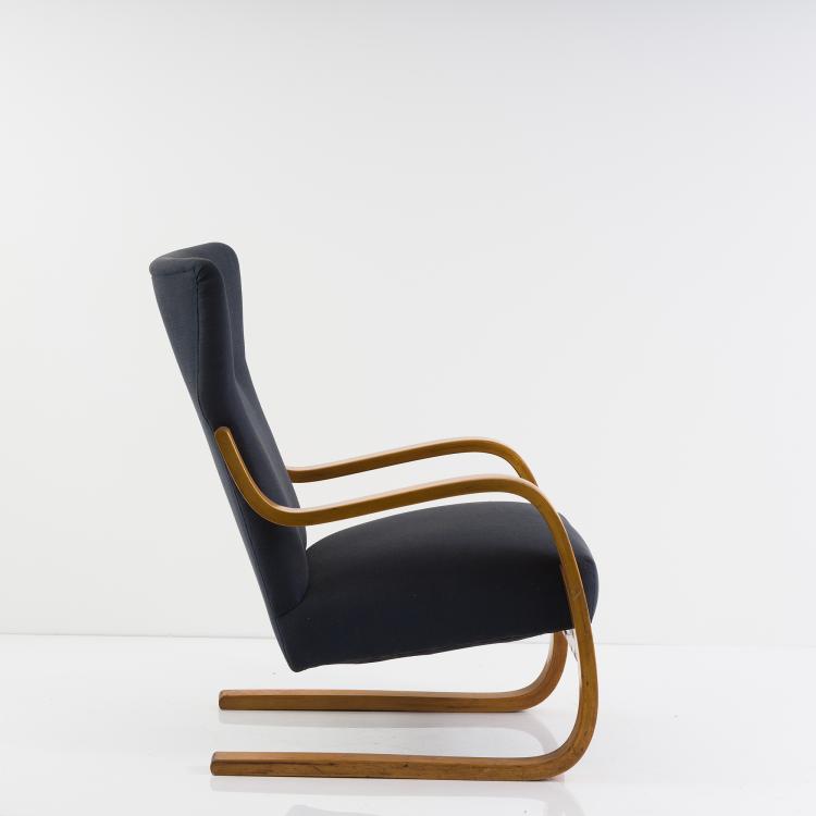 Bild 11 zu Objekt, Armlehnsessel '401/402' Variante, um 1932/33, Alvar Aalto, Finmar Ltd.; Huonekalu-ja Rakennusty&ouml;tehdas Oy, Turku., 155B 311