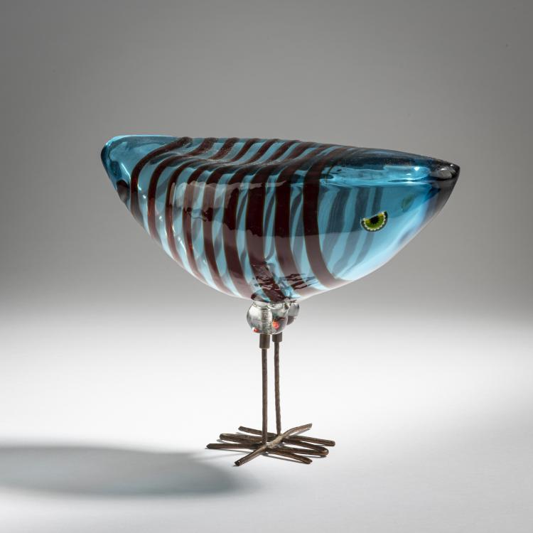 Hauptbild zu Objekt, Vogel 'Pulcino', 1962, Alessandro Pianon, Vistosi, Gino, Murano, 154A 120