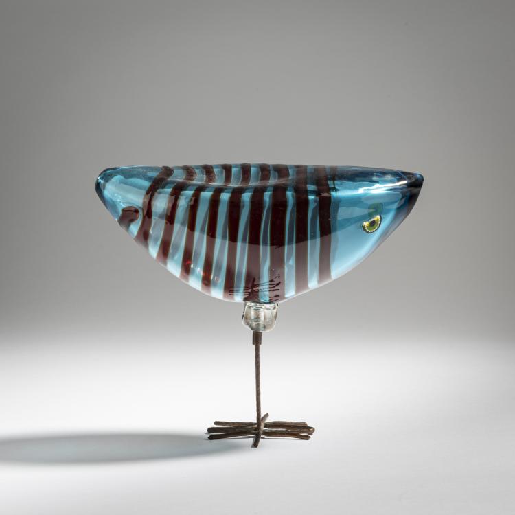 Bild 1 zu Objekt, Vogel 'Pulcino', 1962, Alessandro Pianon, Vistosi, Gino, Murano, 154A 120