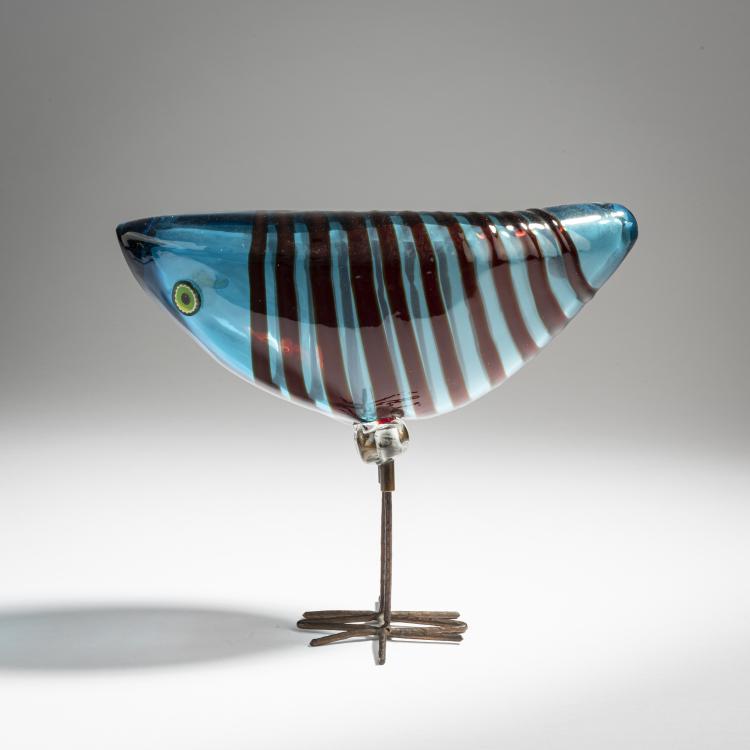 Bild 2 zu Objekt, Vogel 'Pulcino', 1962, Alessandro Pianon, Vistosi, Gino, Murano, 154A 120
