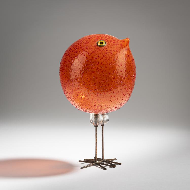 Hauptbild zu Objekt, Vogel 'Pulcino', 1962, Alessandro Pianon, Vistosi, Gino, Murano, 154A 121