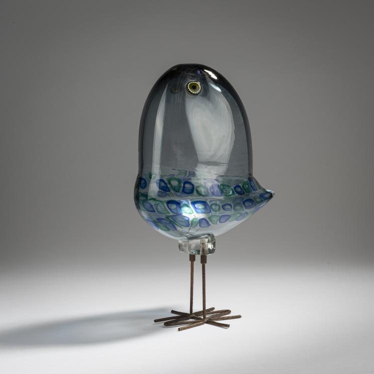Hauptbild zu Objekt, Vogel 'Pulcino', 1962, Alessandro Pianon, Vistosi, Gino, Murano, 154A 122