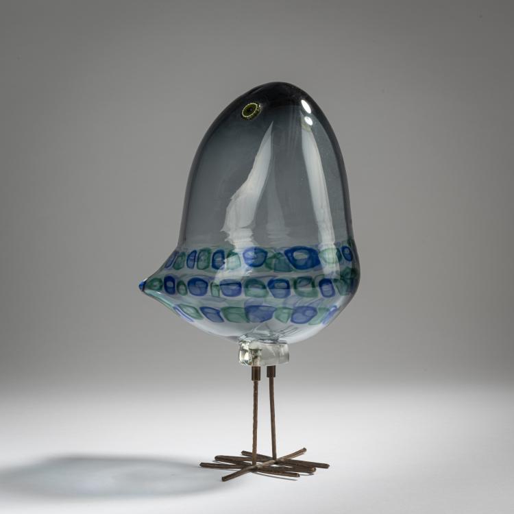Bild 1 zu Objekt, Vogel 'Pulcino', 1962, Alessandro Pianon, Vistosi, Gino, Murano, 154A 122