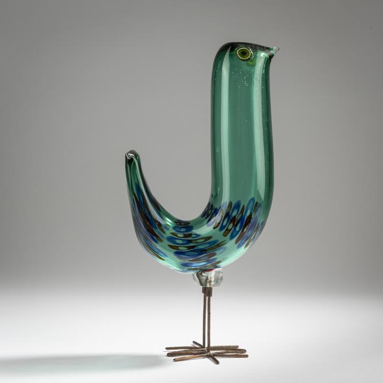 Bild 2 zu Objekt, 'Pulcino' bird, 1962, Alessandro Pianon, Vistosi, Gino, Murano, 154A 123