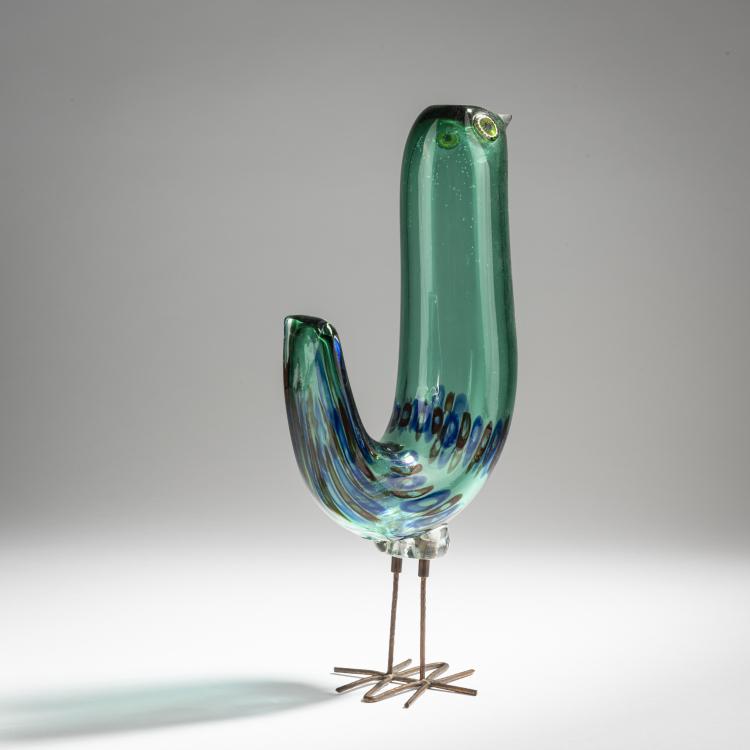 Bild 3 zu Objekt, 'Pulcino' bird, 1962, Alessandro Pianon, Vistosi, Gino, Murano, 154A 123