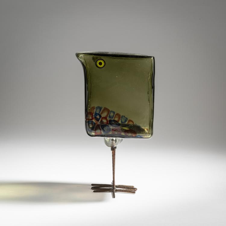 Bild 1 zu Objekt, 'Pulcino' bird, 1962, Alessandro Pianon, Vistosi, Gino, Murano, 154A 124