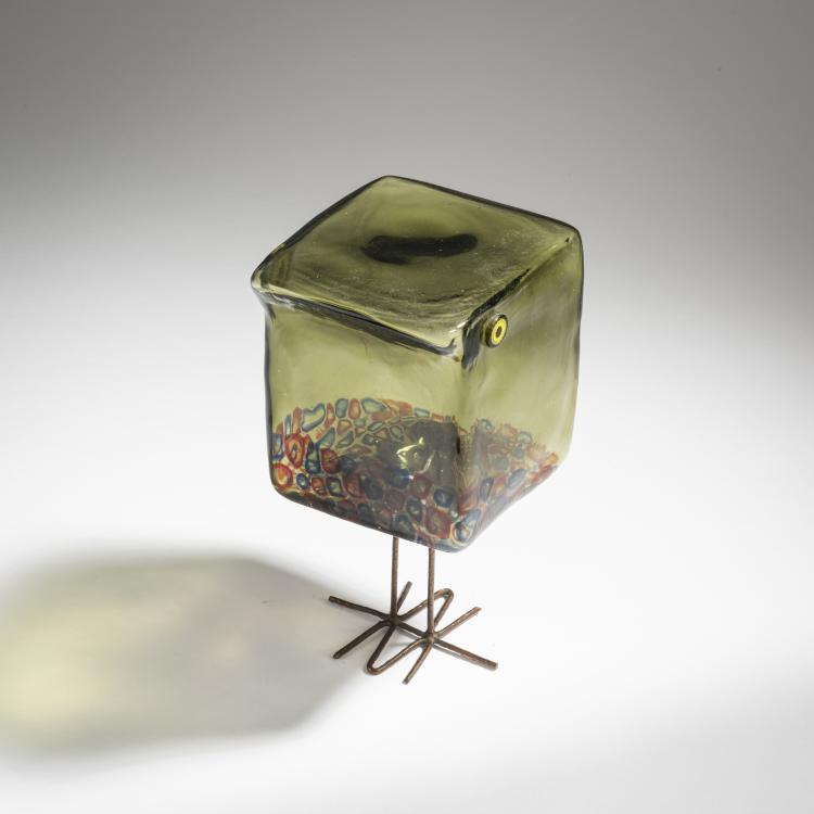 Bild 3 zu Objekt, 'Pulcino' bird, 1962, Alessandro Pianon, Vistosi, Gino, Murano, 154A 124