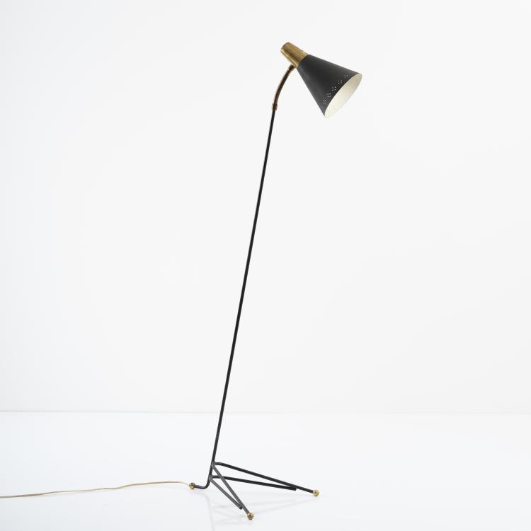 Bild 1 zu Objekt, Floor lamp, c. 1955, Svend Aage Holm S&oslash;rensen, Asea Belysning, Schweden (zugeschrieben), 155B 401