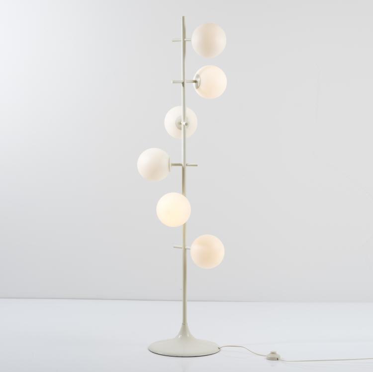 Bild 2 zu Objekt, Stehleuchte 'Kugelspiel', 1970er Jahre, E. R. Nele, Temde Leuchten, Sevelen, 155B 554