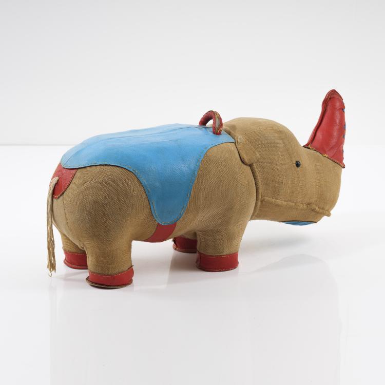 Bild 2 zu Objekt, Nashorn, um 1968, Renate M&uuml;ller, H. Josef Leven KG, Sonneberg, 155B 335