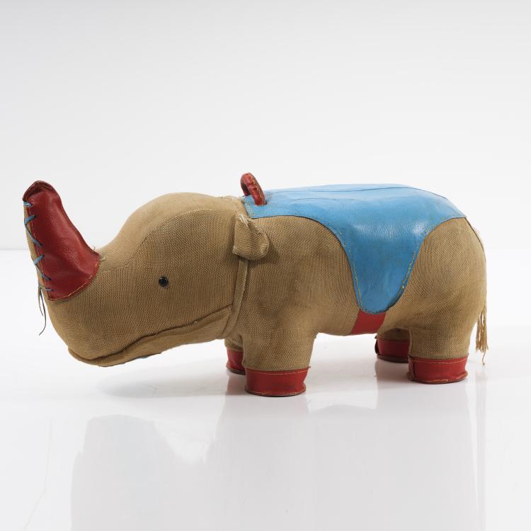 Bild 3 zu Objekt, Nashorn, um 1968, Renate M&uuml;ller, H. Josef Leven KG, Sonneberg, 155B 335