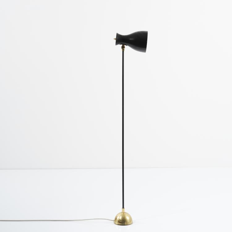 Hauptbild zu Objekt, '57/4 16' floor light, 1950, Dieter Schulz, Schulz, Dieter, Berlin, 155B 405