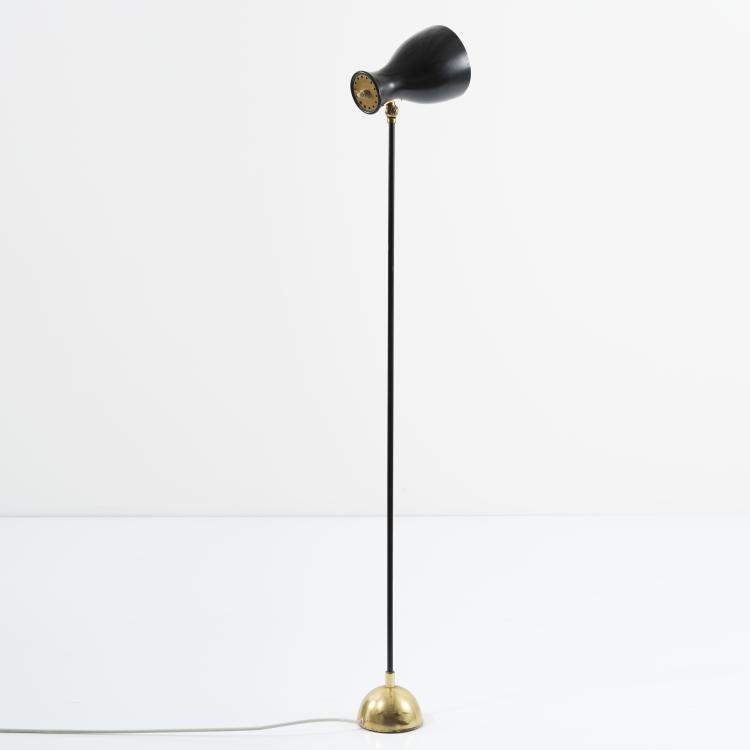 Bild 1 zu Objekt, '57/4 16' floor light, 1950, Dieter Schulz, Schulz, Dieter, Berlin, 155B 405