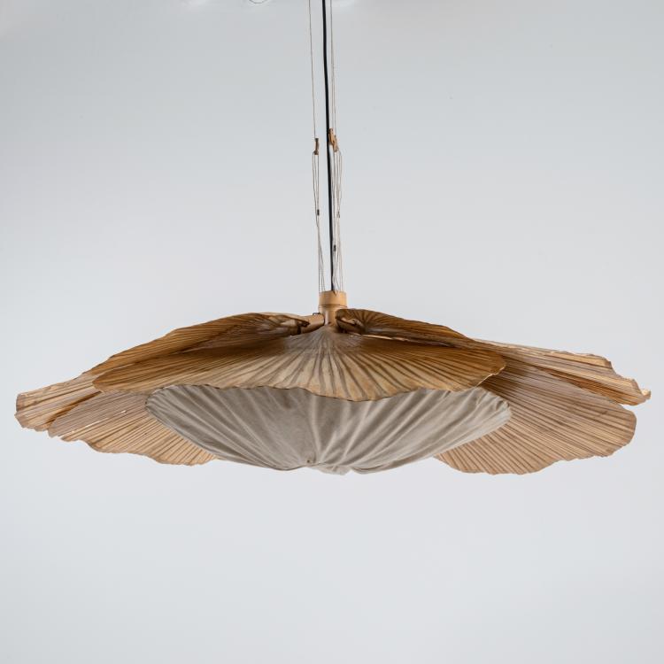 Hauptbild zu Objekt, 'Hana 1' ceiling light, 1974, Ingo Maurer, Design M, Ingo Maurer, M&uuml;nchen, 154A 171