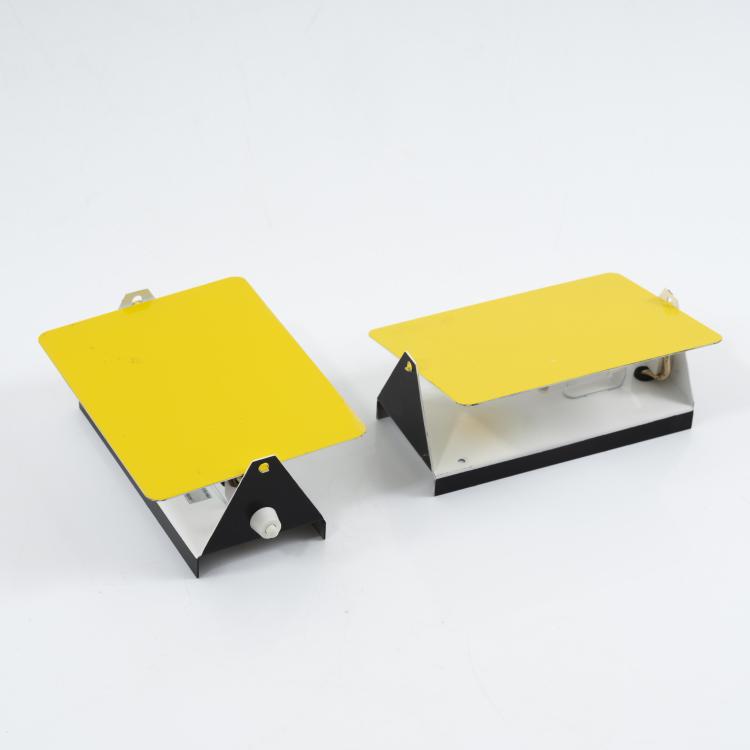 Bild 1 zu Objekt, Zwei Wandleuchten 'CP-1', 1963, Charlotte Perriand, Steph Simon, Paris, 155B 532