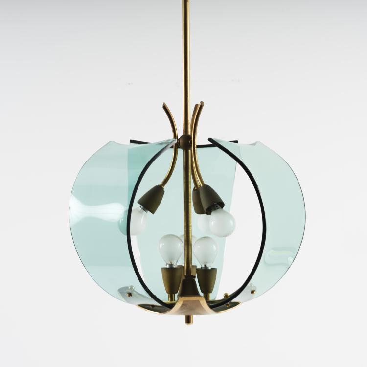 Bild 2 zu Objekt, Ceiling light, c. 1958, Fontana Arte, Mailand (zugeschrieben), 155A 51