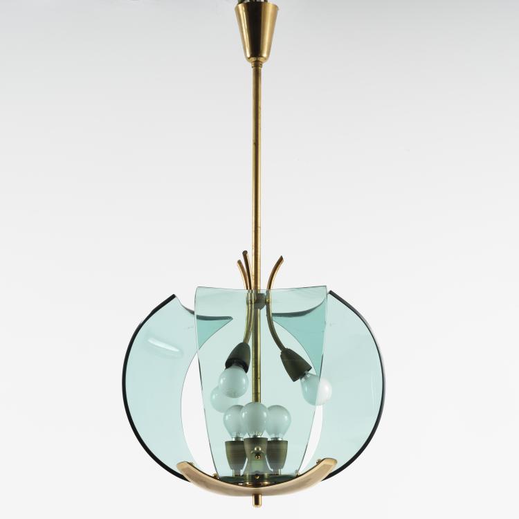 Bild 3 zu Objekt, Ceiling light, c. 1958, Fontana Arte, Mailand (zugeschrieben), 155A 51