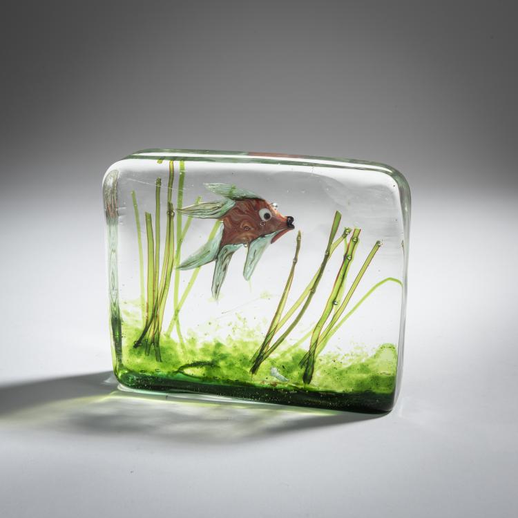 Hauptbild zu Objekt, Aquarium, c. 1960, Cenedese, Gino, Murano, 155C 934