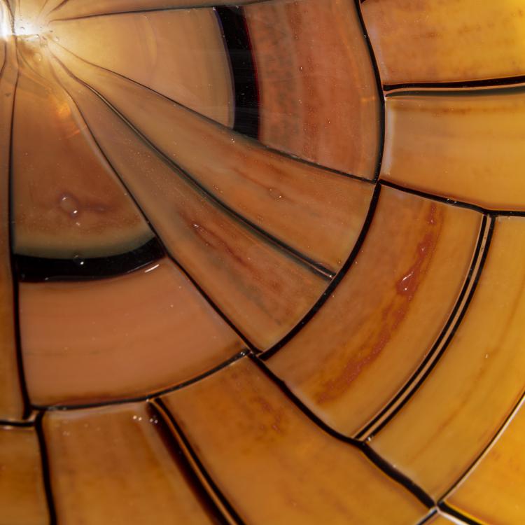 Bild 3 zu Objekt, 'Tessere ambra' plate, 1956, Ercole Barovier, Barovier & Toso, Murano, 155C 835