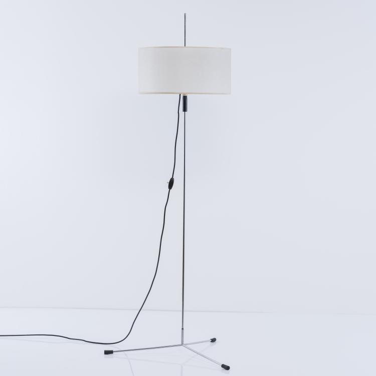 Bild 1 zu Objekt, Stehleuchte, um 1960, Hans-J&ouml;rg Walter,Josef Kuntner, Ruser & Kuntner KG, Weil am Rhein; Vertrieb u.a. &uuml;ber: Knoll International, New York, 155B 513