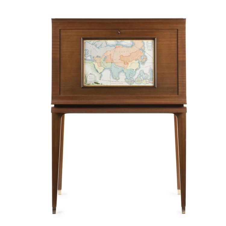 Hauptbild zu Objekt, Secretary, 1940/50s, Vittorio, Mailand Lombardi, Lombardi, Vittorio, Mailand; Richard Ginori, Mailand (zugeschrieben), 155A 8