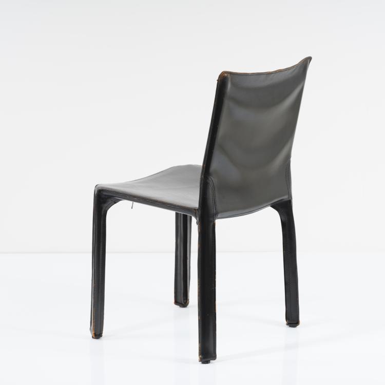 Bild 2 zu Objekt, Sechs St&uuml;hle 'Cab 412', 1977, Mario Bellini, Cassina, Mailand, 155A 201