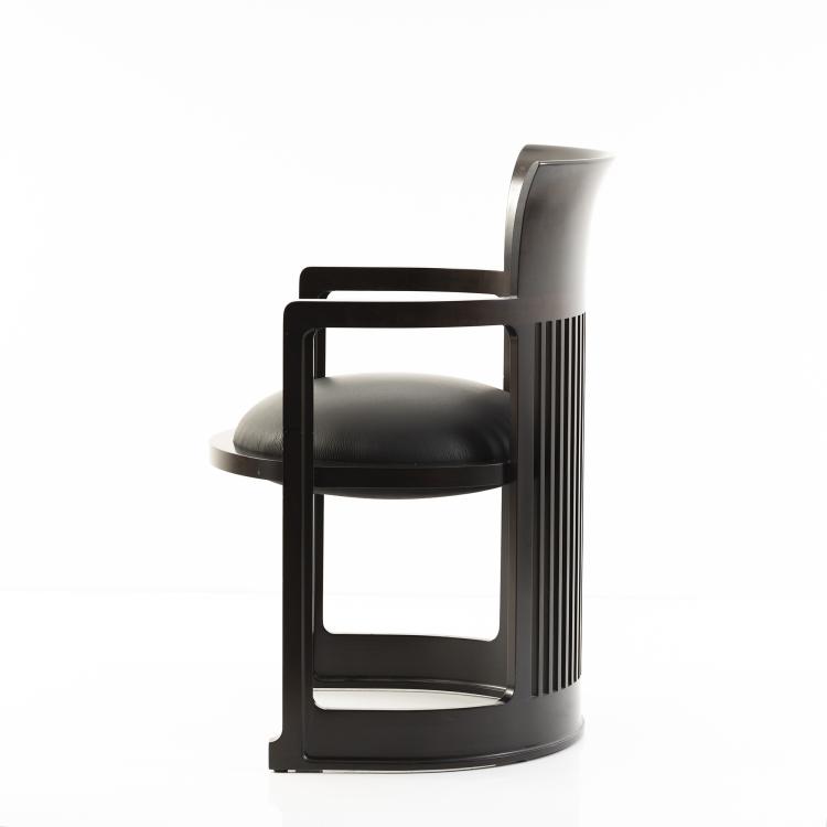 Bild 4 zu Objekt, Armlehnstuhl 'Barrel Chair', 1904/1905, Frank Lloyd Wright, Cassina, Mailand, 155B 252