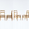 Four 'Leggera' chairs, 1949/50