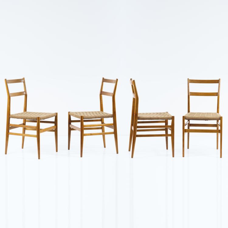Bild 3 zu Objekt, Four 'Leggera' chairs, 1949/50, Gio Ponti, Cassina, Mailand, 155A 15