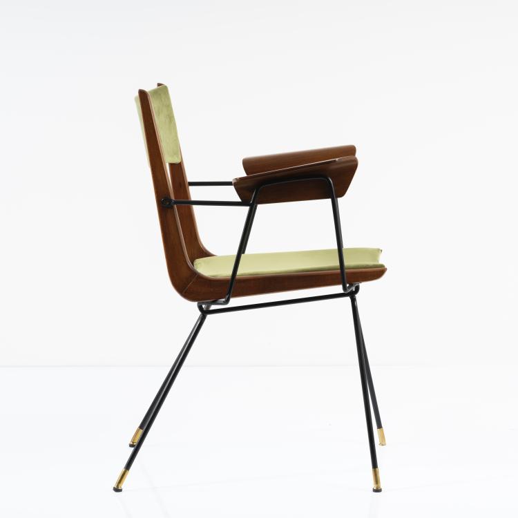 Hauptbild zu Objekt, Armchair, c. 1955, Gastone Rinaldi (attributed), Rima, Padua (zugeschrieben), 155A 43