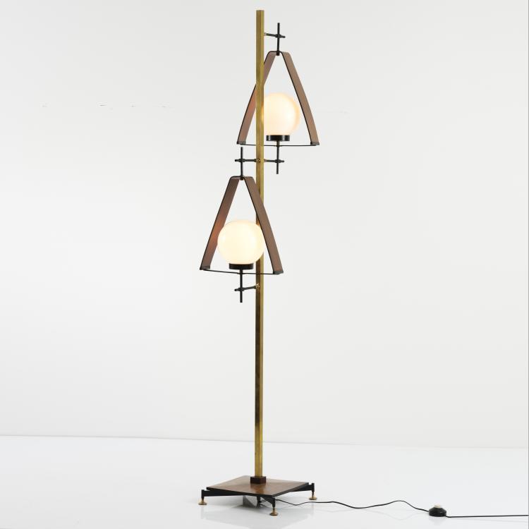 Bild 1 zu Objekt, Stehleuchte, 1960er Jahre, Goffredo Reggiani (zugeschrieben), Reggiani Illuminazione, Sovico (zugeschrieben), 155A 134
