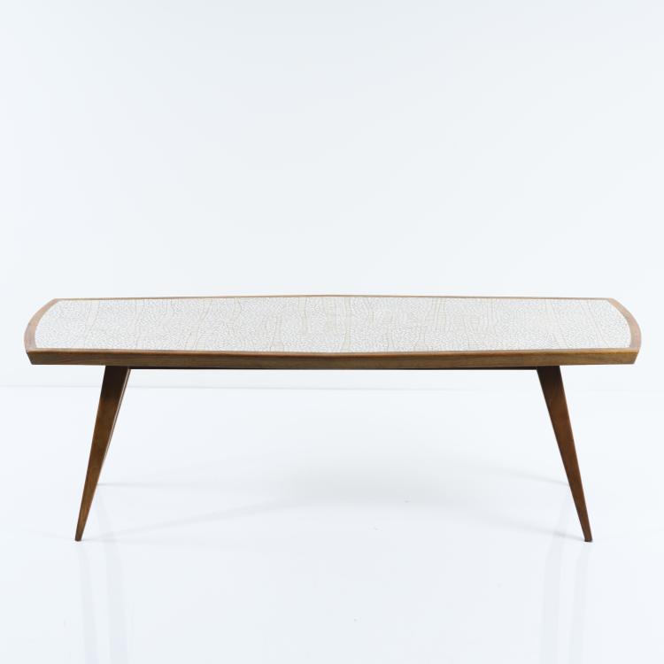 Bild 1 zu Objekt, Coffee table, 1950s, Berthold M&uuml;ller, M&uuml;ller, Berthold, &Ouml;rlinghausen Mosaik-Werkst&auml;tten, M&uuml;nchen, 155B 436