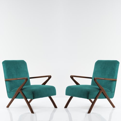 Two armchairs, 1950s