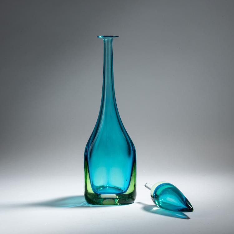 Bild 3 zu Objekt, Bottle with stopper, 1962, Flavio Poli, Seguso Vetri d'Arte, Murano, 155C 869