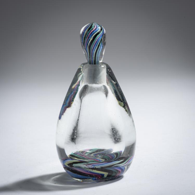 Hauptbild zu Objekt, Flakon 'Mosaico multicolore', 1954, Paolo Venini, Venini & C., Murano, 155C 782