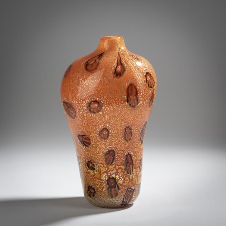 Bild 1 zu Objekt, Vase 'Yokohama', nach 1968, Aldo Nason, Nason Vetri Artistici, Murano, 155C 919