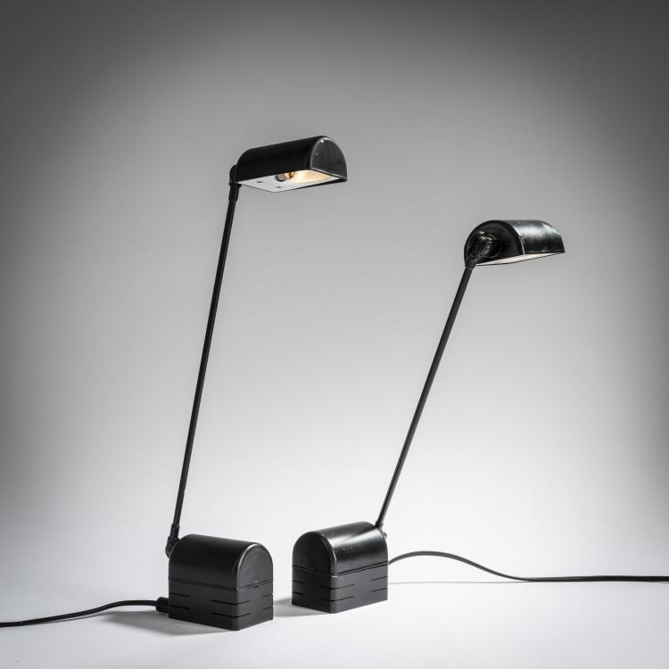 Bild 1 zu Objekt, 2 'Daphine Parete 35' wall lights, 1975, Tommaso Cimini, Lumina, Mailand, 157B 517