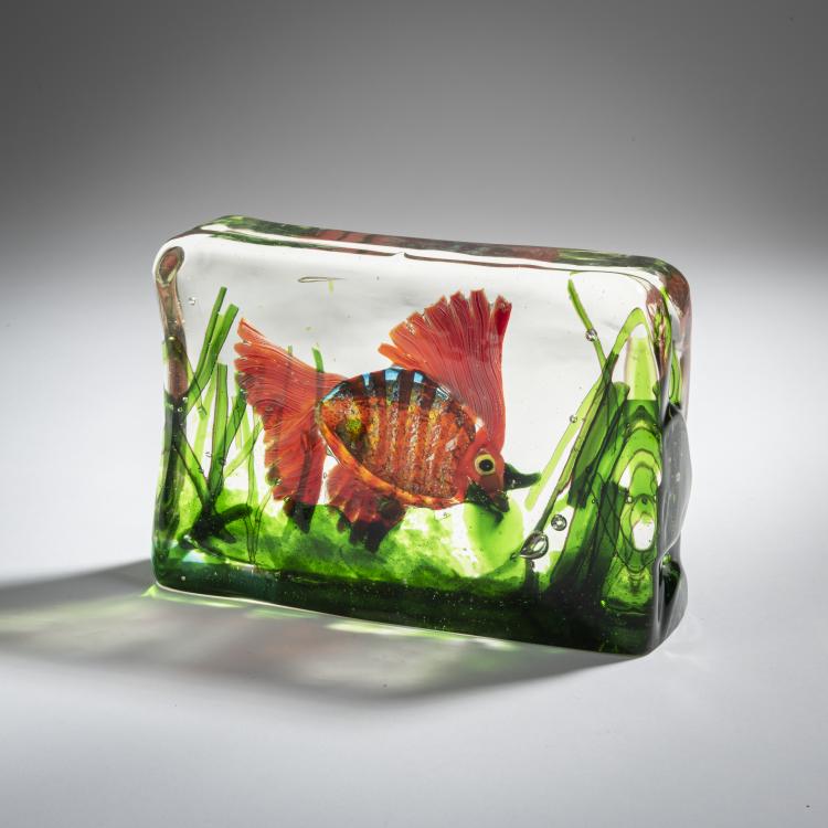 Hauptbild zu Objekt, Aquarium, c. 1960, Cenedese, Gino, Murano, 155C 935