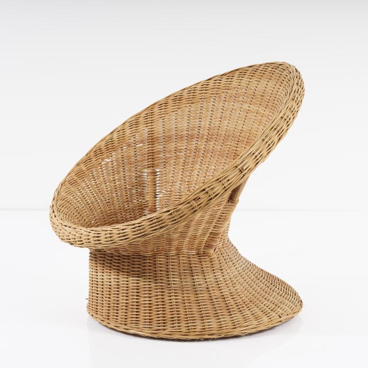 Bild 1 zu Objekt, Kinderkorbsessel, 1950er Jahre, Deutschland, 155B 446