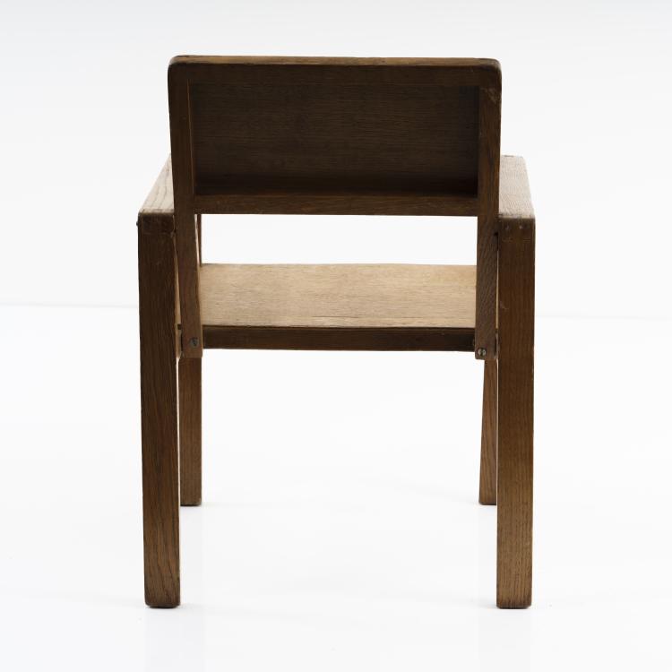 Bild 3 zu Objekt, Kinder-Armlehnstuhl, um 1928, Erich Dieckmann, Hausrat GmbH, Frankfurt am Main (zugeschrieben)., 155B 277