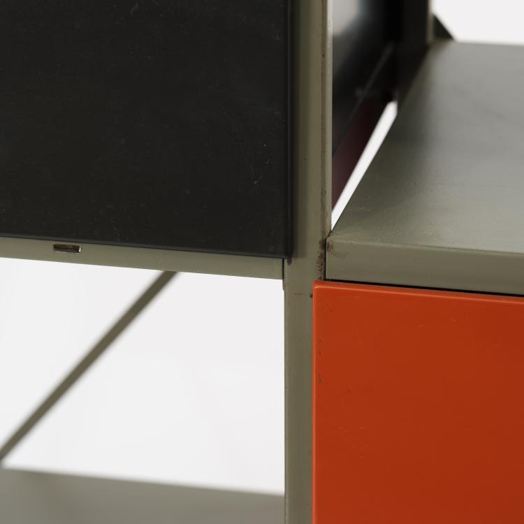 Bild 4 zu Objekt, Regalsystem, um 1954, Wim Rietveld, Gispen, W. H., Rotterdam, 155B 437