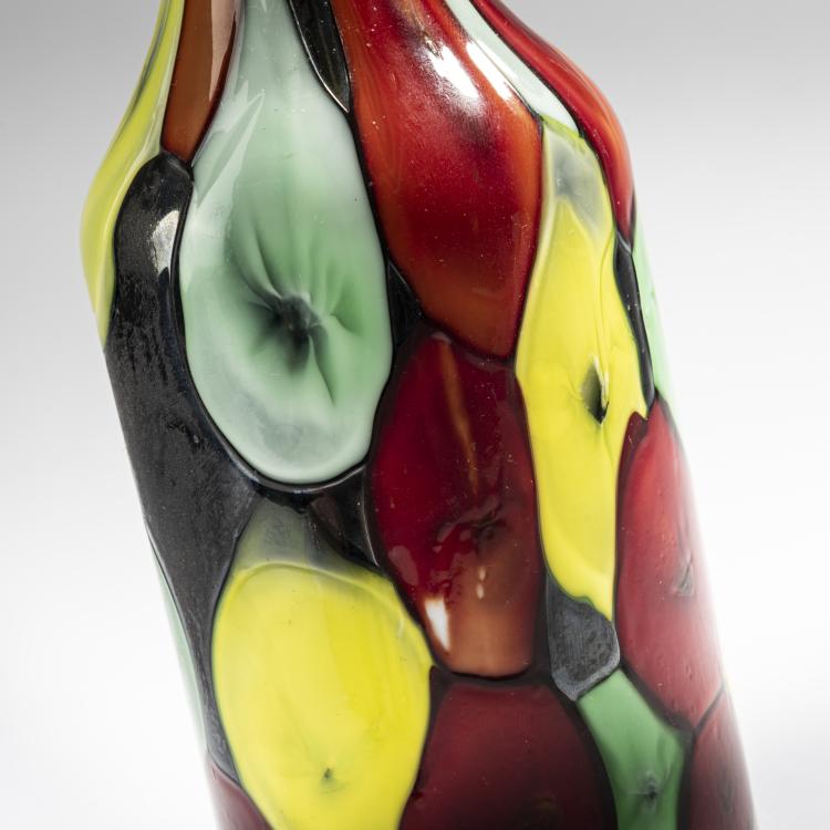 Bild 2 zu Objekt, 'Nerox a chiazze' vase, c. 1962, Ermanno Toso, Toso, Fratelli, Murano, 155C 900