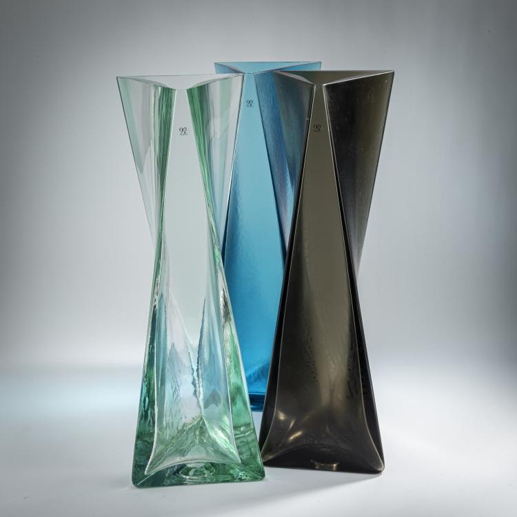 Bild 4 zu Objekt, Three vases for the 90th anniversary of the manufactory, 2011, Tadao Ando, Venini & C., Murano, 155C 811